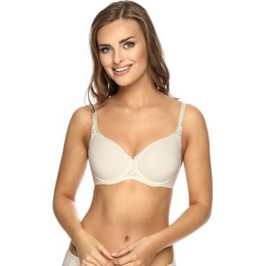 Viania - T-shirt Bh - Zwart - Spacer - Ademende Cups