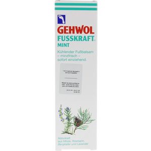 Gehwol Fusskraft Munt Voetenbalsem  - tube 125ml