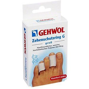 Gehwol - Teenbeschermring G - Groot - Polymeer-gel Ring - 2 Stuks