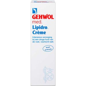 Gehwol Med Lipidro Crème  Art.114 080 501 Zeer Droge Voeten 125ml