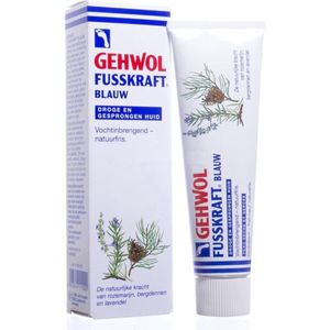 Gehwol Fusskraft blauw - vochtinbrengend voor droge en gesprongen huid -75ml