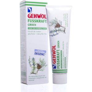 Gehwol Fusskraft Groen (Verzorgingscrème) Inhoud: 75ml Gehwol