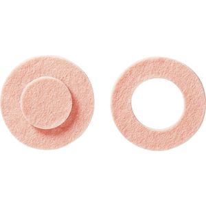 Gehwol Knobbel Beschermringen Rond Gehwol - Beige - Vilt - Anti-druk - Rond of Ovaal