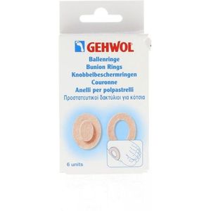 Gehwol Knobbel Beschermringen Ovaal Gehwol - Beige - Vilt - Anti-druk - Rond of Ovaal