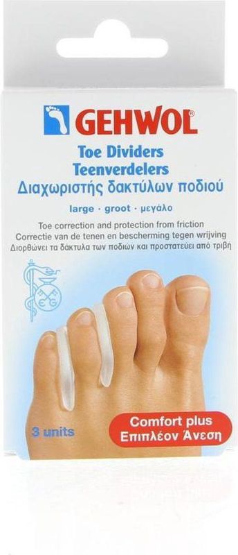 Teenspreiders - Zacht - Comfortabel - Dermatologisch Getest