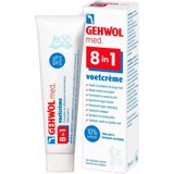 Gehwol - 8-in-1 Voetcrème - 75ml - Parfumvrij - Dermatologisch Getest