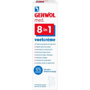 Gehwol - 8-in-1 Voetcrème - 75ml - Parfumvrij - Dermatologisch Getest