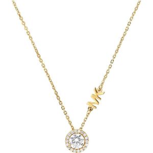 Michael Kors Premium 925 Sterling Zilver Gouden Collier MK8AN710 (Lengte)