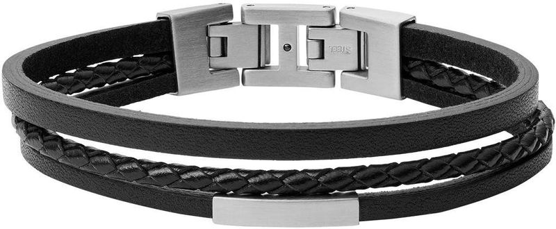 Fossil JF03322040 Herenarmband - 185 - 195 Mm