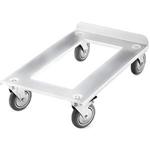 thermohauser Chassis (aluminium) voor EPP-thermobox Combi GN 1/1, draaglast 213 kg, metallic