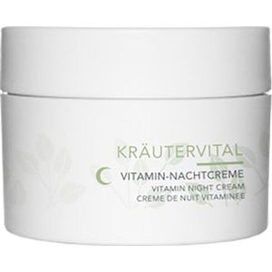 Herbal Vital - Nachtcrème - Voor Normale en Gemengde Huid - Veganistisch