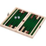 Goki - Backgammon - Denkspel - Hout - 12.5x24x4cm