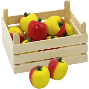 Goki 51665 - aankoopwinkels en accessoires - appel, fruitkist