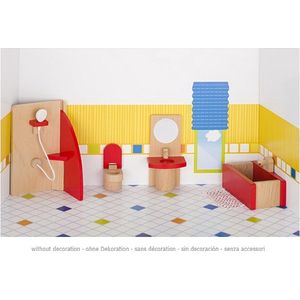 Goki Poppenmeubels Badkamer