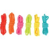 Goki - Houten Kralenset - Kleurrijk Speelgoed - 45 Stuks - Met Rijgkoord