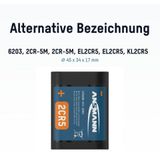 2CR5 Fotobatterie 2CR5 Lithium 6 v 1 St. - Ansmann