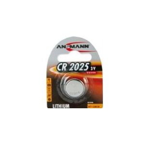 Lithium Knopfzelle CR2025 - Ansmann