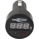 Ansmann PowerCheck12/24V-bl Accuspanningsmeter 24 V, 12 V