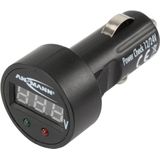 Ansmann PowerCheck12/24V-bl Accuspanningsmeter 24 V, 12 V