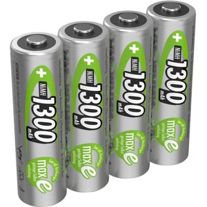 ANSMANN NiMH-Mignon-Akku maxE, 1300mAh, 4 Stück