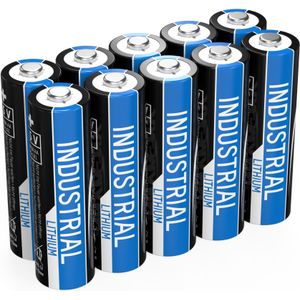 Ansmann Mignon (AA) batterij Lithium L (10 Pcs., AA, 3000 mAh), Batterijen