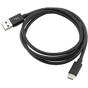 ANSMANN USB-C oplaadkabel 120 cm USB 3.0 laadkabel/datakabel met aluminium behuizing voor opladen en gegevensoverdracht van Samsung Galaxy, Huawei, Google Pixel, smartphones, tablets, enz.