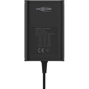 Ansmann 1201-0023 Stekkernetvoeding, instelbaar 12 V/DC, 9 V/DC, 7.5 V/DC, 6 V, 4.5 V/DC, 3 V 1000 mA 12 W