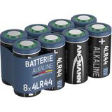 ANSMANN AG 4LR44 6V Alkaline Batterie Spezialbatterie - 8er Pack Batterie
