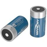 Ansmann Batterij D ANSMANN ER34615 3,6V Lithium thionylchloride (1 Pcs., D, 19000 mAh), Batterijen