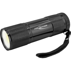 ANSMANN Action COB Mini LED Zaklamp Handschoenenkastje Handschoenenkastje met 3 AAA-batterijen Premium Aluminium IPX3-bescherming