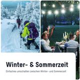 Digitale Tijdschakelklok - Groot LCD-Scherm - 10 Programma's - Uitvalbestendig