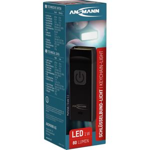 Ansmann KL80R Sleutelboslamp werkt op een accu LED 80 lm 18 g