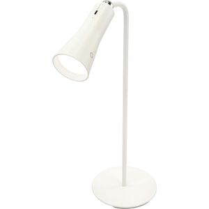 ANSMANN 3-in-1 bureaulamp, klembaar, led-tafellamp, traploos dimbaar met touch-bediening, wandlamp, werklamp, oplaadbaar, met type C, incl. tafelhouder, kleefhouder, klemhouder