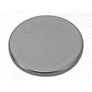 Elektronische Batterie Lithium 3,0V, 240mAh, CR2032 Ø20,0mm, Höhe 3,2mm - (10 Stk.)