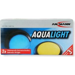 Ansmann AquaLight 2-delige set LED onderwaterlamp RGB