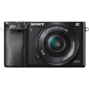 Sony ALPHA 6000 E-MOUNT KIT + 16-50MM - Systeemcamera - 24,3 Megapixel - Zwart - Full HD - Wifi