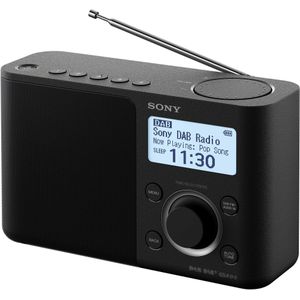 Sony XDR-S61D (DAB+, FM), Radio, Zwart