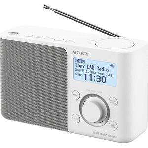 Sony XDR-S61D (DAB+, FM), Radio, Wit
