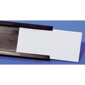 magnetoplan C-profiel-etikethouder, magnetisch, breedte 30 mm