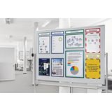 magnetoplan magnetofix-Sichtfenster A4 - 5er Pack schwarz