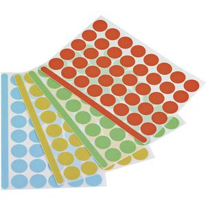 magnetoplan Markeernaalden, zelfklevend, VE = 4800 stuks, verschillende kleuren