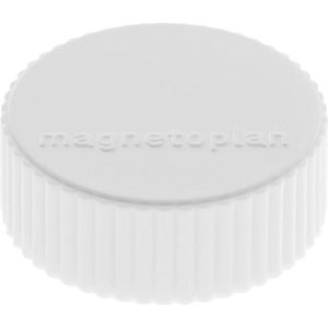magnetoplan Magneet DISCOFIX MAGNUM, Ø 34 mm, VE = 50 stuks, wit