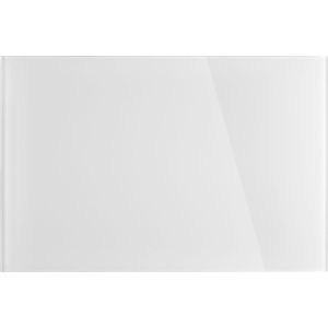 magnetoplan Designbord van glas, magnetisch, b x h = 600 x 400 mm, briljantwit