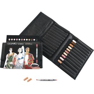 Copic  Ciao wallet 12 portrait tones