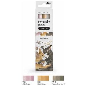 Copic  Ciao set 3 pet palette 50302