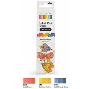 Copic Ciao 3 brilliant palette 50303