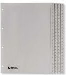 Hetzel Register A4 PP 1-100 grau
