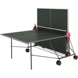 Sponeta® S1-42i Tafeltennistafel Indoor - Pingpongtafel voor binnen - Speeltoestel voor binnen - Inklapbaar - Zelftrainer - Inclusief batshouder en net - 19mm groen blad - 3 Jaar garantie - LxBxH 274x152,5x76cm - Made in Germany