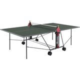 Sponeta® S1-42i Tafeltennistafel Indoor - Pingpongtafel voor binnen - Speeltoestel voor binnen - Inklapbaar - Zelftrainer - Inclusief batshouder en net - 19mm groen blad - 3 Jaar garantie - LxBxH 274x152,5x76cm - Made in Germany