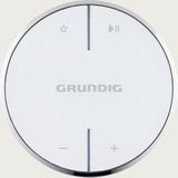 Grundig Fine Arts MR 2000 - Multi-room speaker - Bluetooth - WiFi - Zilvergrijs - Ondersteunt Spotify & andere streamingsdiensten